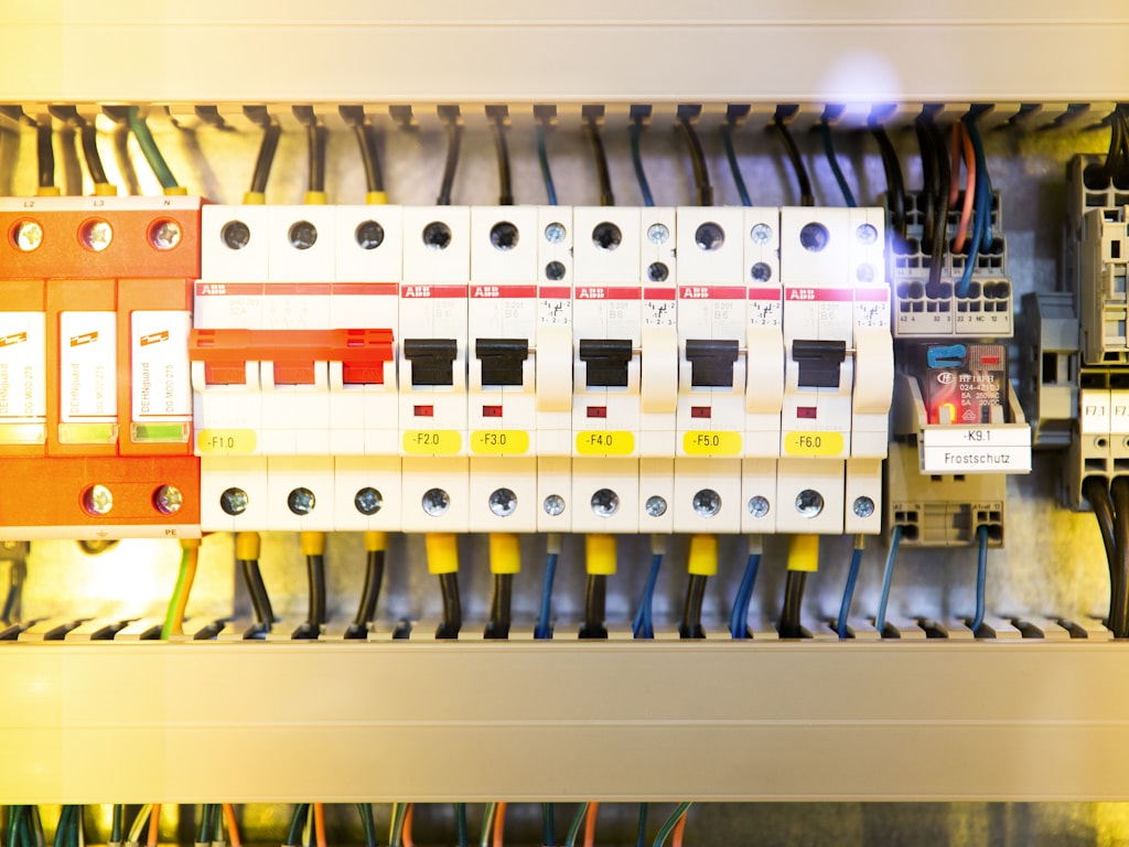 electrical work in progress